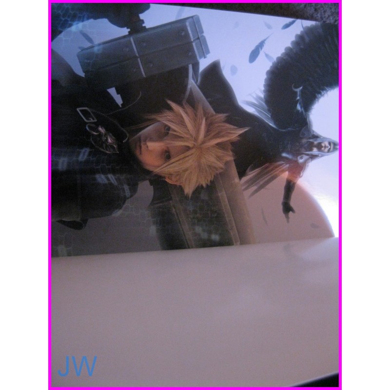 FINAL FANTASY Postcard 6 BOOK art Square FF 7 8 9 X2 Dissidia Advan art book Games