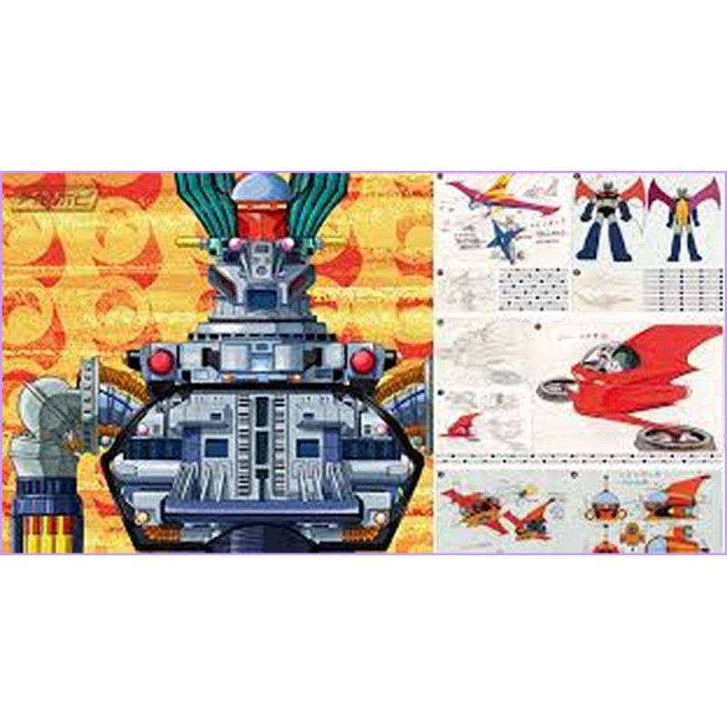 Mazinger Z Daihyakka Zuroku Magazine anime 70s robot book