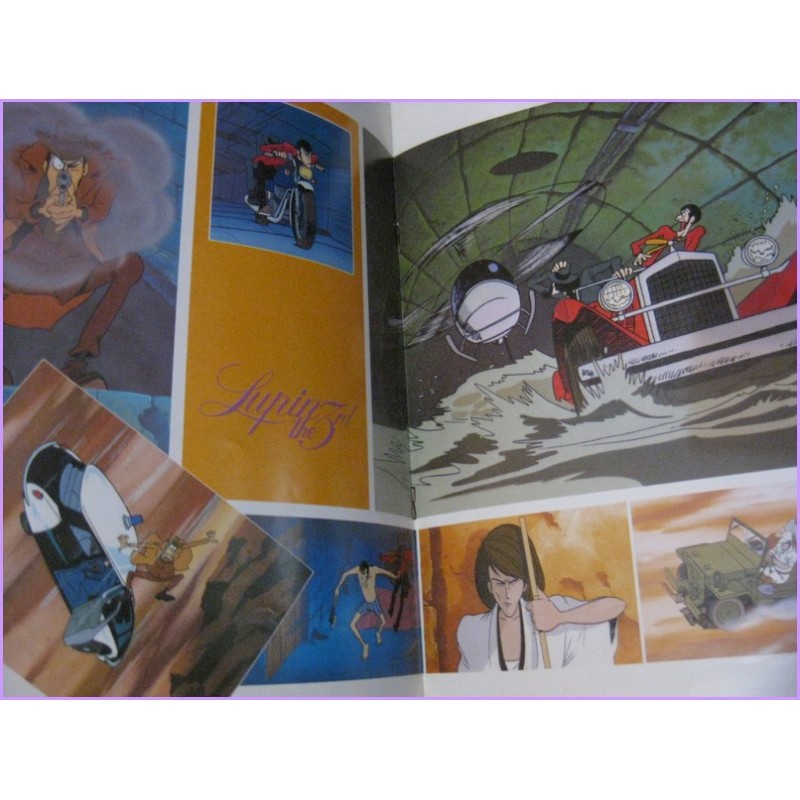 LUPIN Pamphlet Anime first Movie Booklet special 