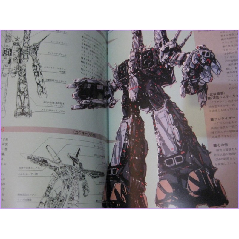 Macross Pamphlet Anime Movie Booklet special